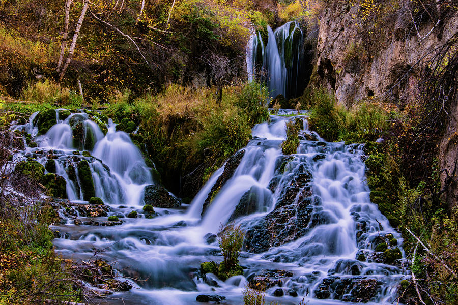 Roughlock Falls Photograph by Flowstate Photography