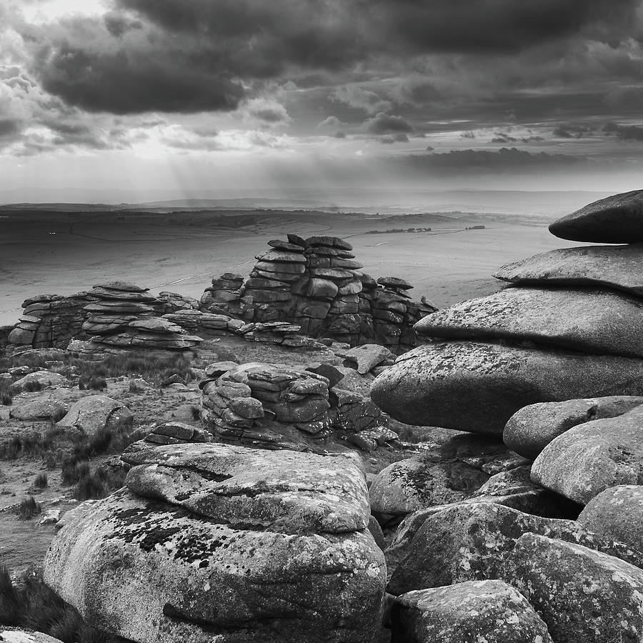 Black And White Photograph - Roughtor Moods by Bear R Humphreys Black And White Photograph - Roughtor Moods by Bear R Humphreys