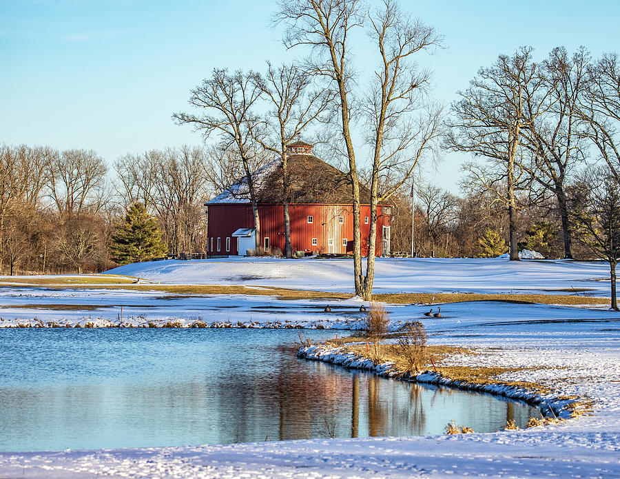 Round Barn Golf Club Rochester, Indiana Photograph by Scott Smith