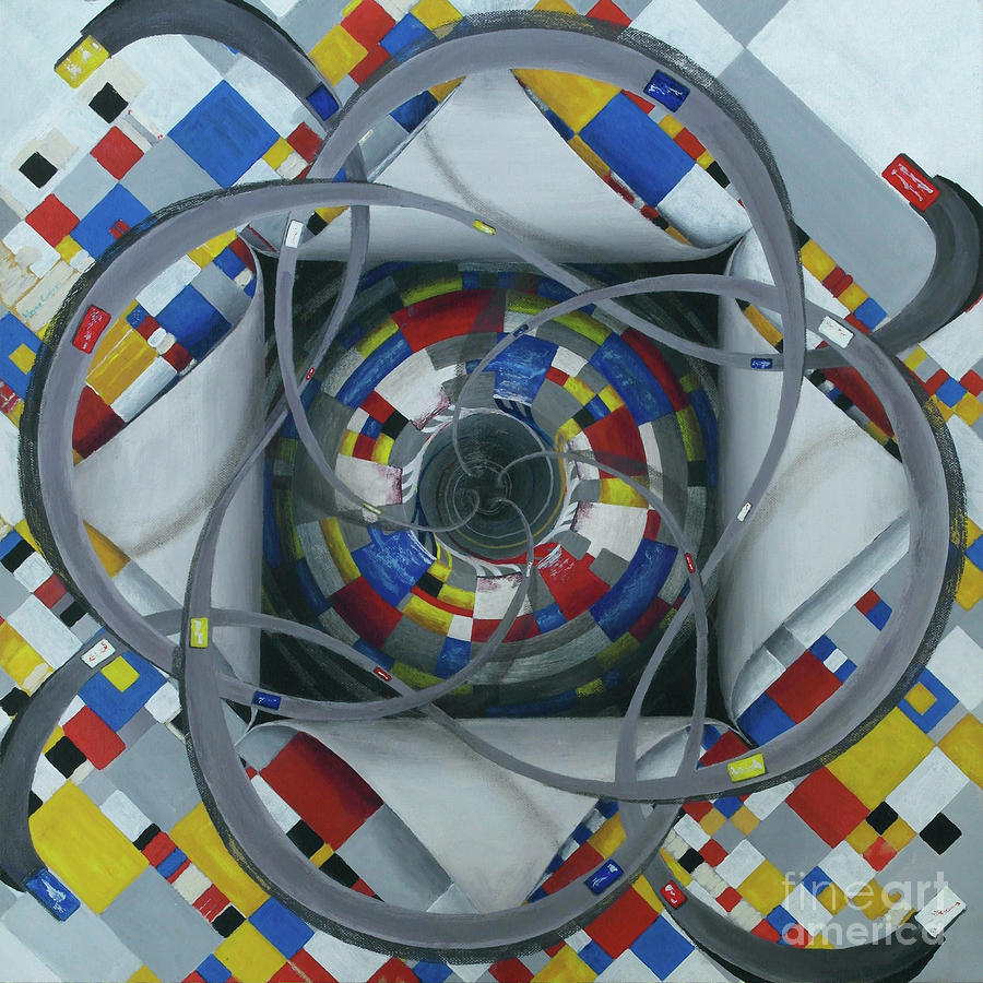 Roundabout Victory Boogie-woogie Painting