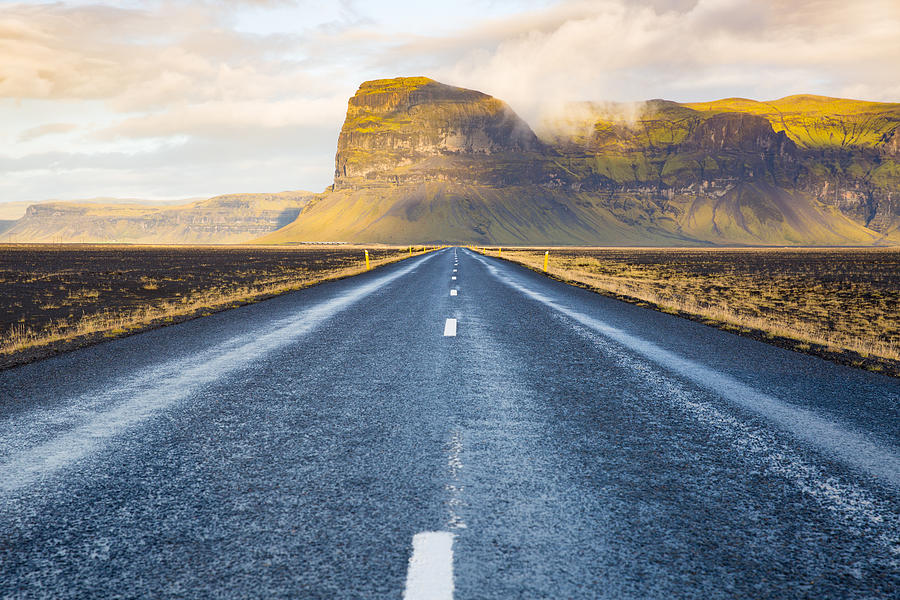 Route 1 - Iceland Ring Road. Photograph by by Chakarin Wattanamongkol