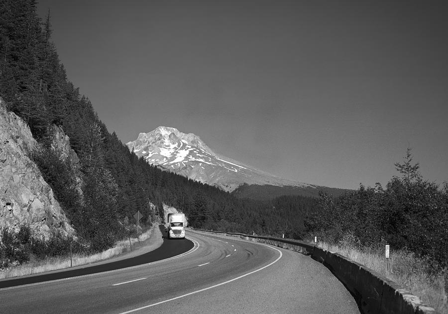 Route 26 Oregon Photograph by Rudy Umans