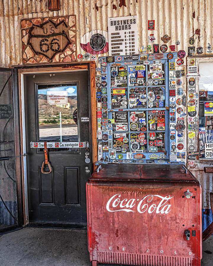 Route 66, Coca Cola And Wheres The Beer? Photograph by Don Schimmel
