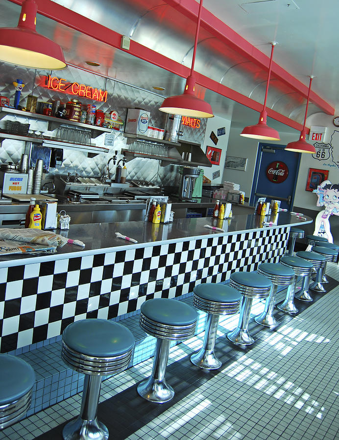 Route 66 Diner in Albuquerque Photograph by Ivanastar