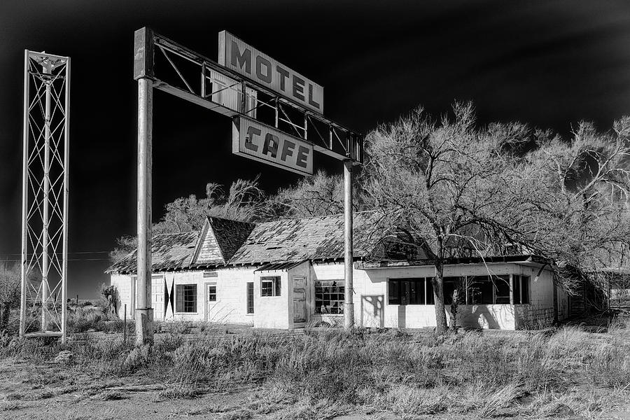 Route 66 - Glenrio State Line  Photograph by Susan Rissi Tregoning