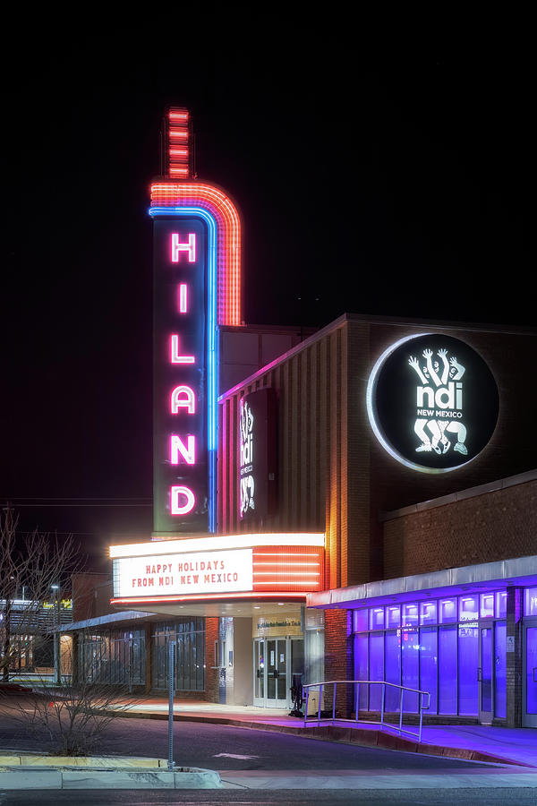 Route 66 - Hiland Theater - Albuquerque, NM Photograph by Susan Rissi Tregoning