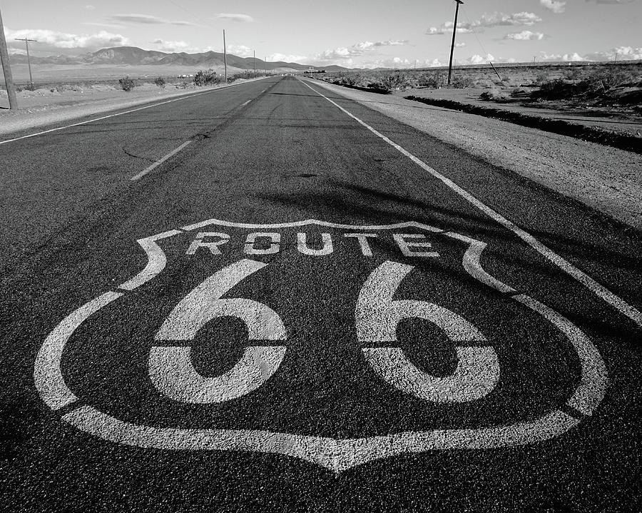 Route 66 Ludlow Photograph by Brett Harvey