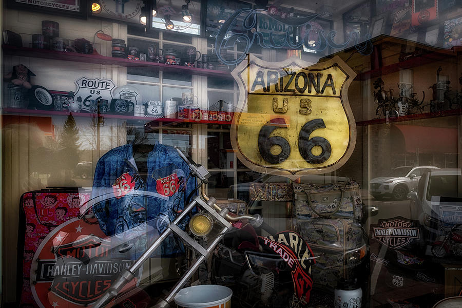 Route 66 Memorabilia Photograph By Jean Claude Hebert Fine Art America