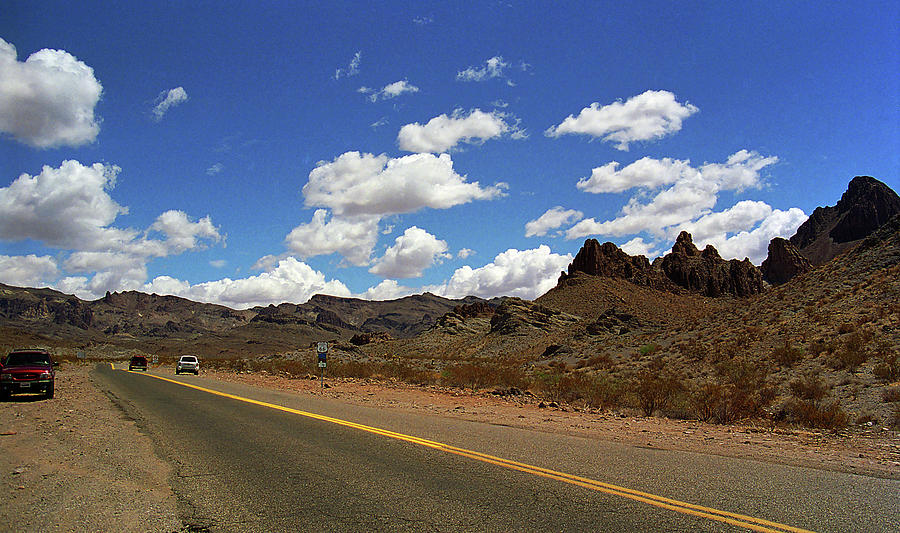 Route 66 - Road to Oatman 2007 Photograph by Frank Romeo