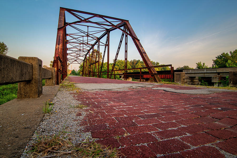 Route 66 Rock Creek Bridge Photograph by Andy Crawford