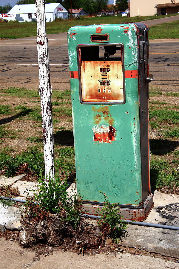 Route 66 - Rusty Gas Pumps 2008 #2 Photograph by Frank Romeo