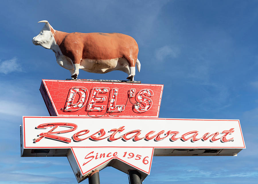 Route 66 Steak Photograph by Stephen Stookey