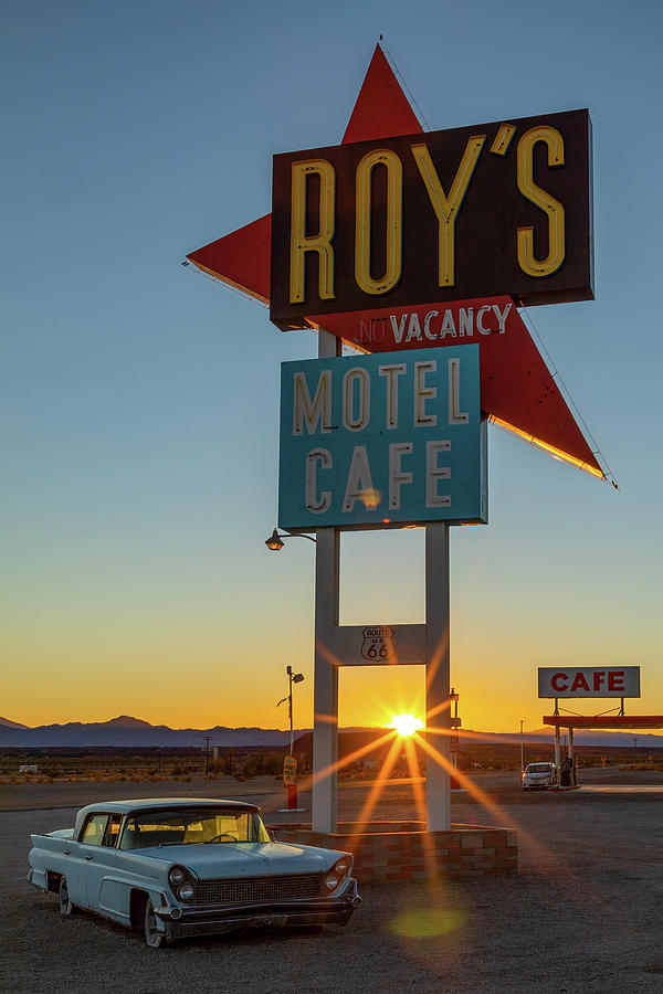 Route 66 Sunset Photograph by James Marvin Phelps