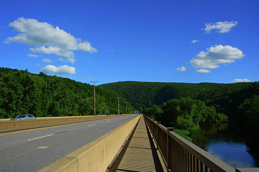 Route 80 Crossing The Delaware River Photograph by Raymond Salani III