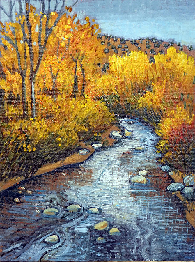 Rovin' River Painting By Donna Clair - Fine Art America