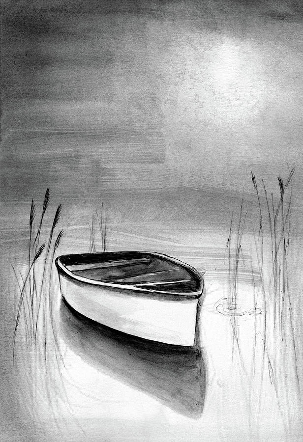 Row Boat Painting by Al Intindola