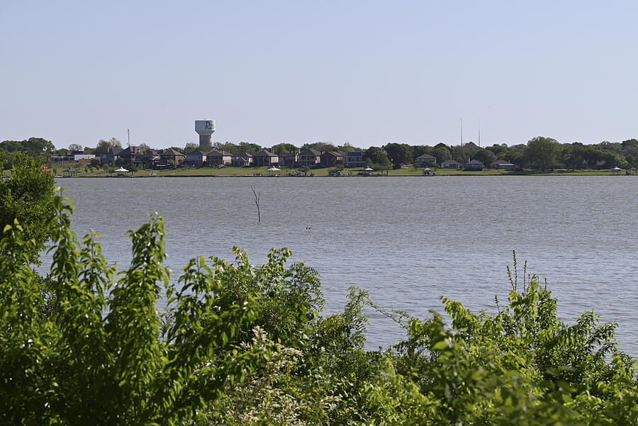 Rowlett Across the Lake Photograph by Katherine Nutt - Fine Art America