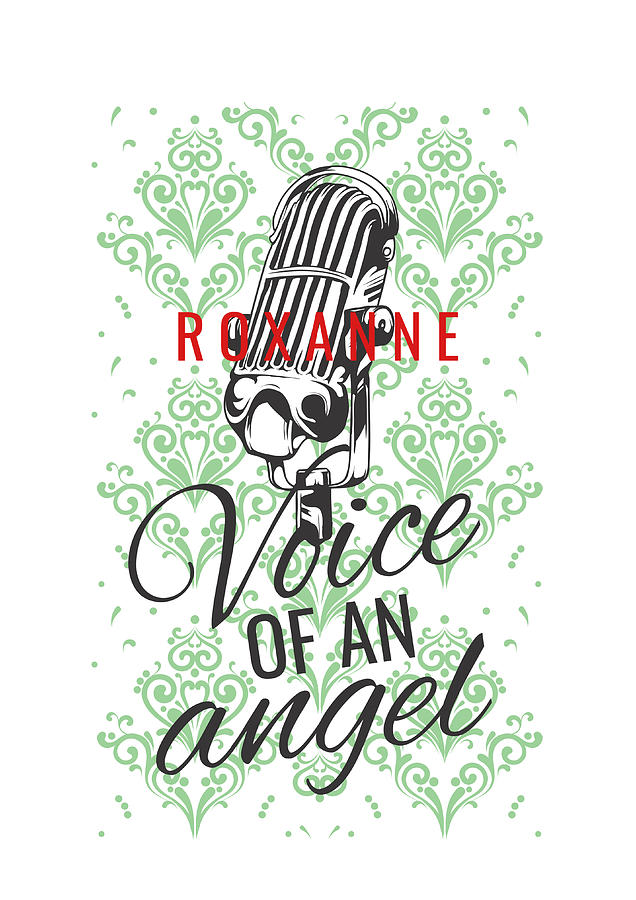 Jesus Christ Digital Art - Roxanne Voice of an Angel by Jacob Zelazny