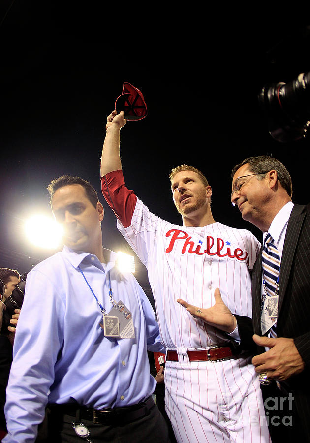 Roy Halladay Photograph by Chris Trotman Roy Halladay Photograph by Chris Trotman