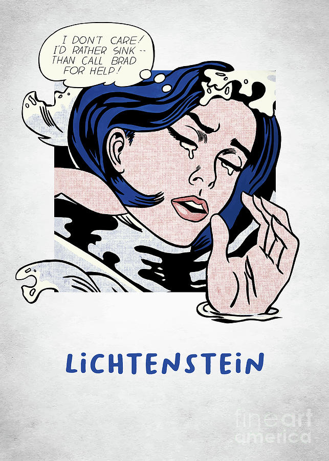 Roy Lichtenstein Digital Art - Roy Lichtenstein by Bo Kev