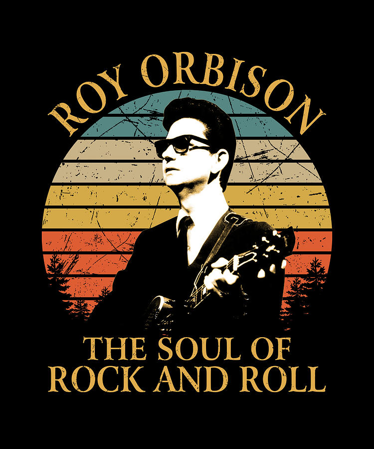 Roy Orbison The Soul Of Rock And Roll Vintage Digital Art By Cynthia ...