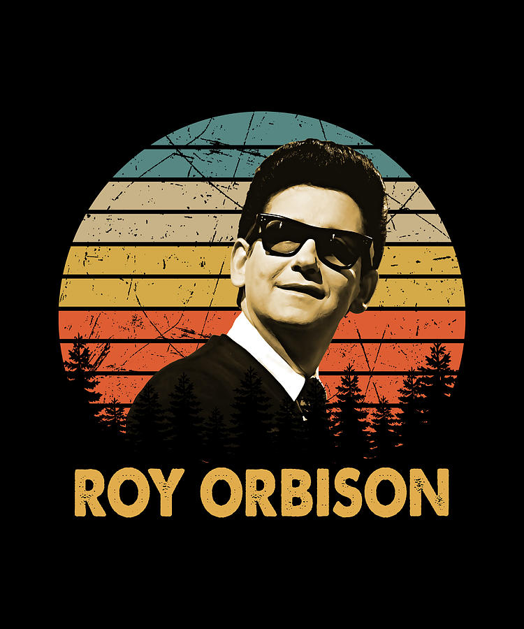 Roy Orbison Vintage Tee Gift Digital Art By Cynthia Pottorff - Fine Art ...