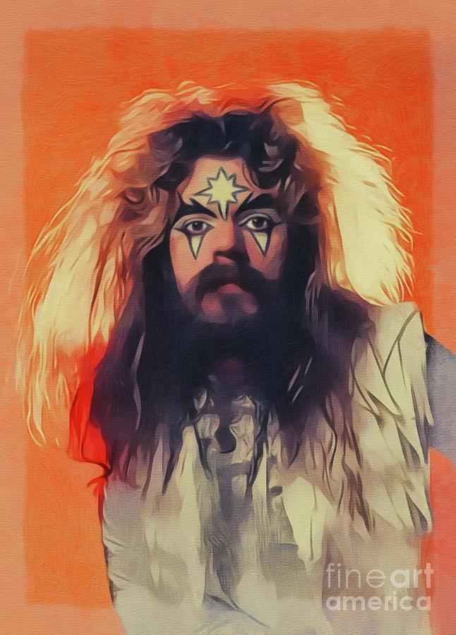 Roy Wood, Music Legend Painting by Esoterica Art Agency