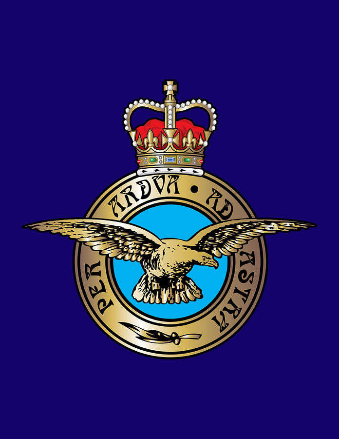 Royal Air Force Badge Digital Art By Tom Hill