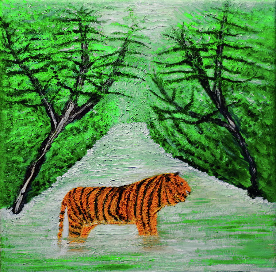 Royal Bengal Tiger Painting by Lakshmi Rao Korrapati - Pixels