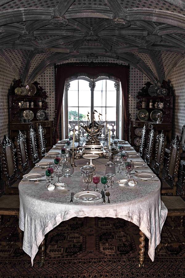 Royal Dining At Sintra Photograph by Hany J