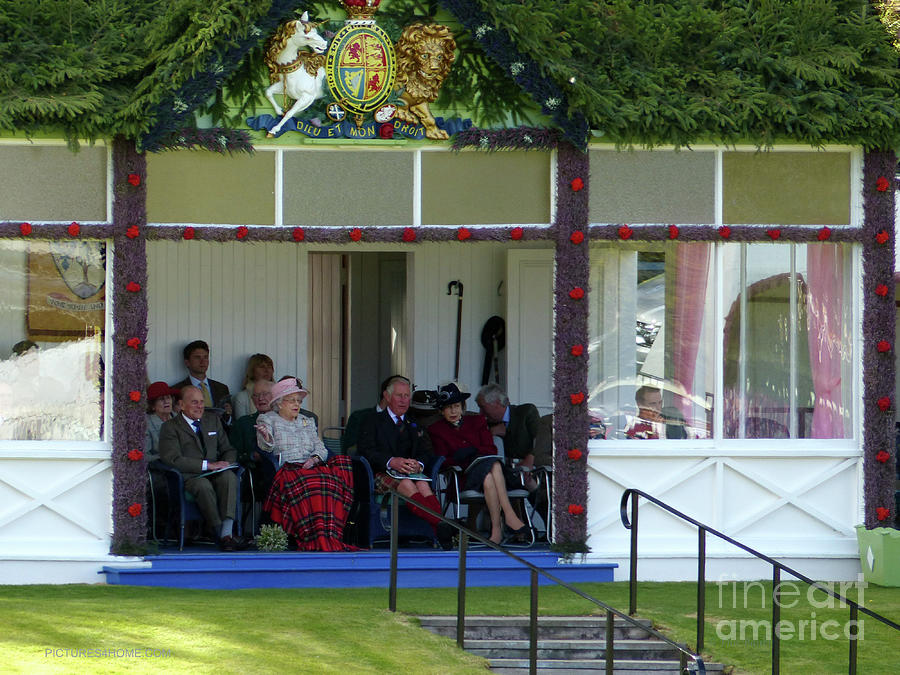 Royal Family at Braemar Gathering 2017 Photograph by Phil Banks