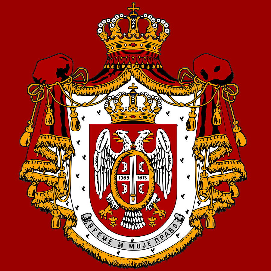 Royal Family Logo Painting by Veer Singh