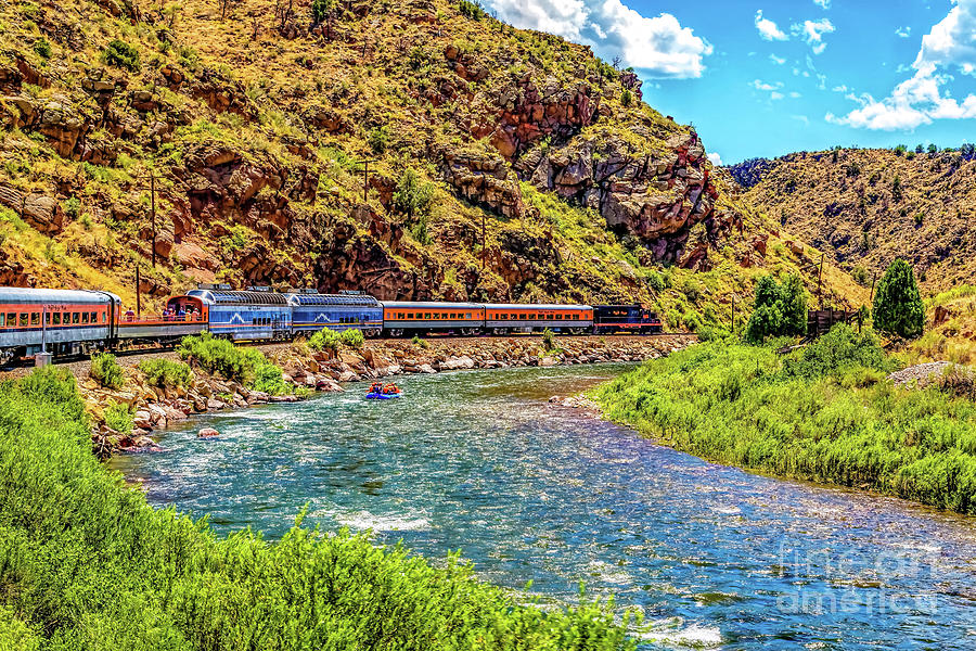 Royal Gorge Railroad Photograph by Jon Burch Photography