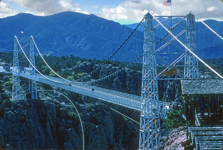 Royal Gorge Suspension Bridge, Canyon City, Colorado, 1997 Photograph ...