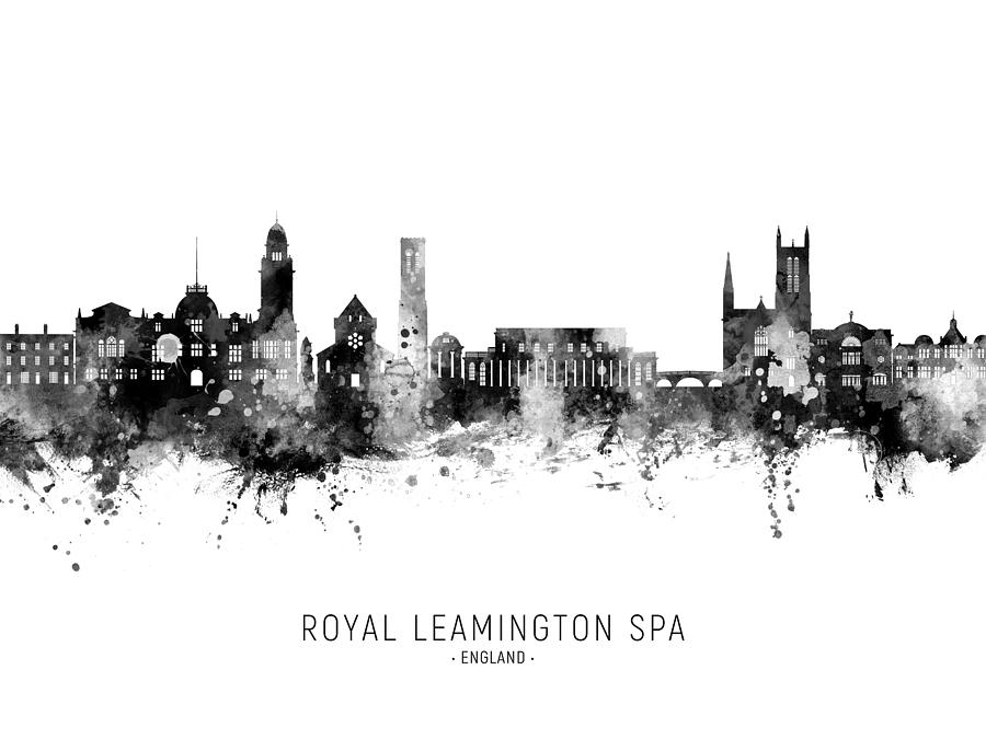 Royal Leamington Spa England Skyline #58 Digital Art by Michael Tompsett