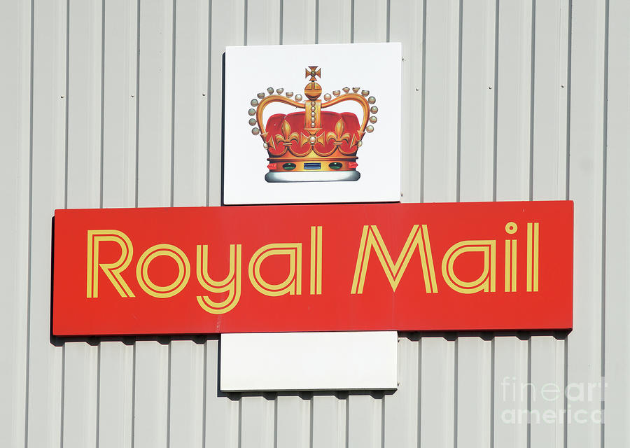 Royal Mail Sign Photograph by Bryan Attewell