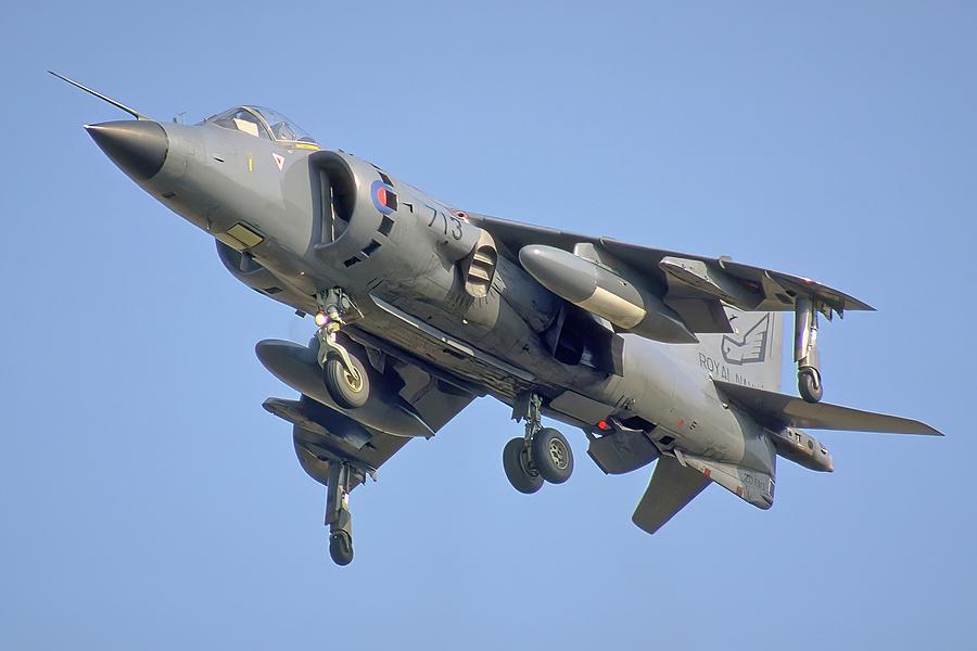 Royal Navy Sea Harrier FRS1 Photograph by Tim Beach - Fine Art America