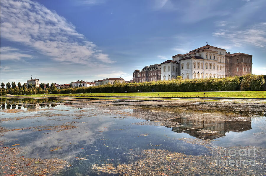 Ancient Photograph - Royal Palace of Venaria - Italy by Paolo Signorini