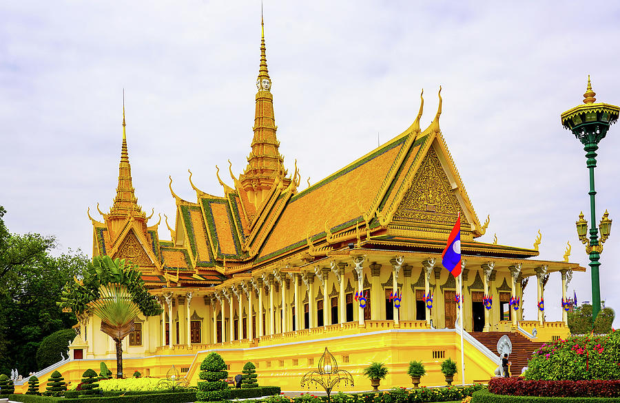 Royal Palace, Phnom Penh, Cambodia Photograph by Vijay Varma - Fine Art ...