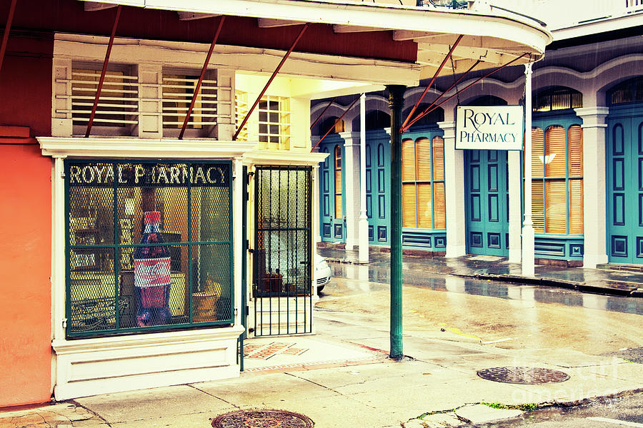 New Orleans Photograph - Royal Pharmacy by Scott Pellegrin