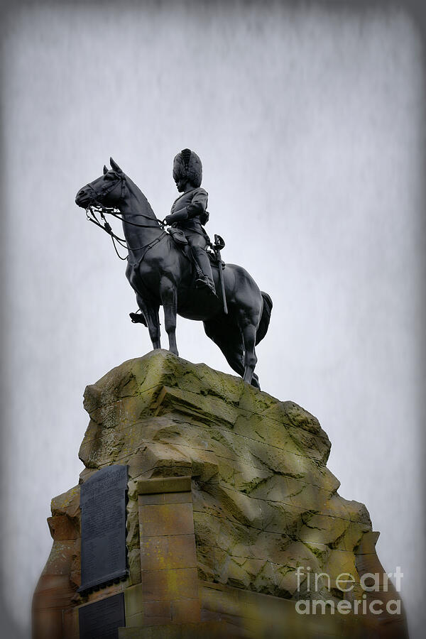 Royal Scots Greys Memorial - Equestrian Photograph by Yvonne Johnstone