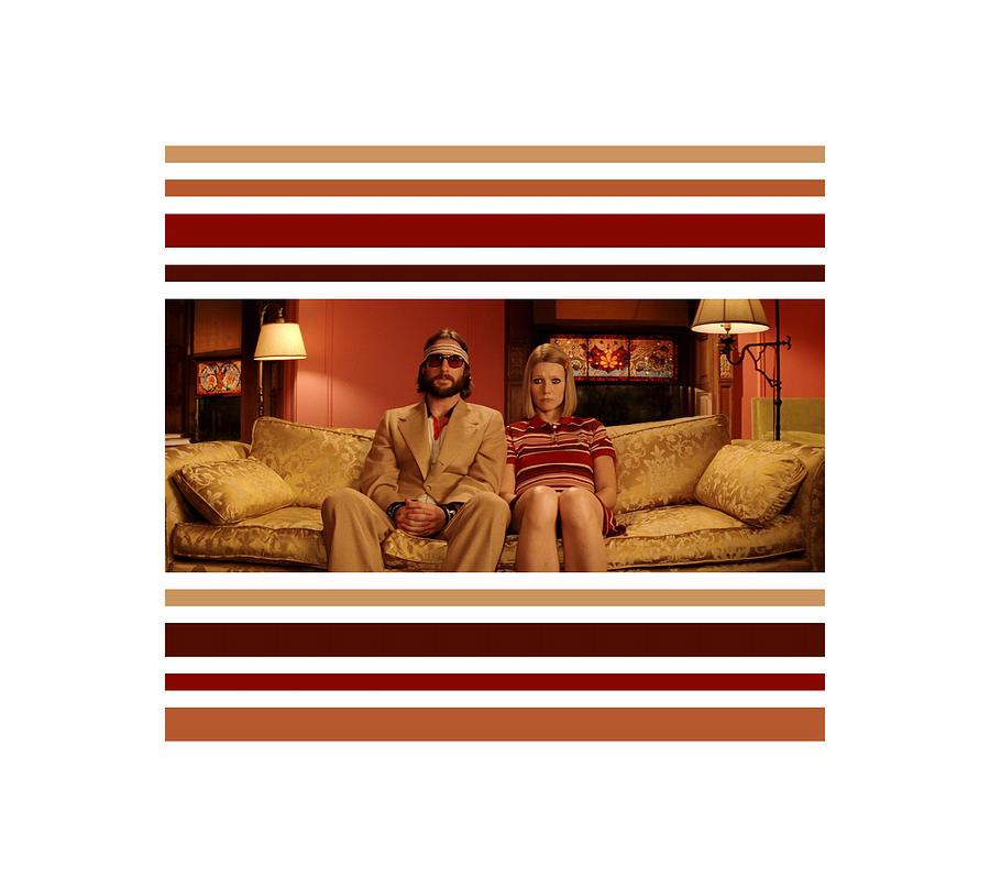 Space Digital Art - Royal Tenenbaums Richie and Margot Relaxation in Style by Inny Shop