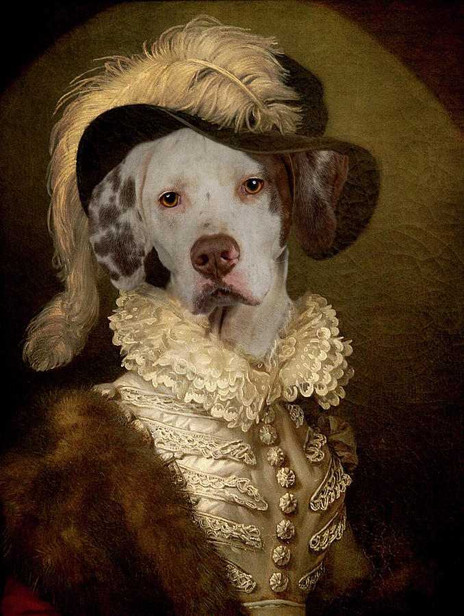 Dog Photograph - Royal Wyatt by Rebecca Cozart