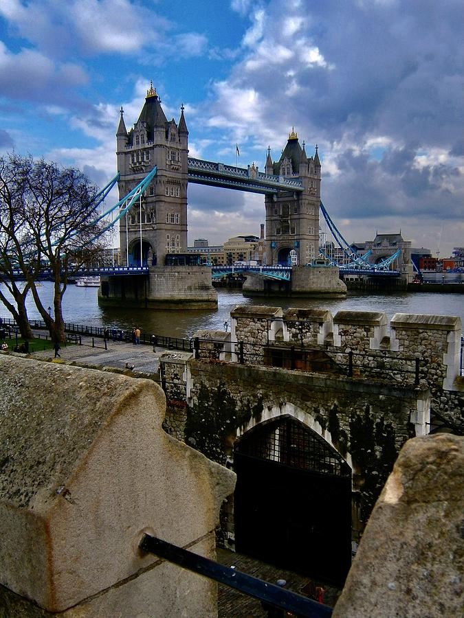 Royaltys View of London Bridge Photograph by Tanya White
