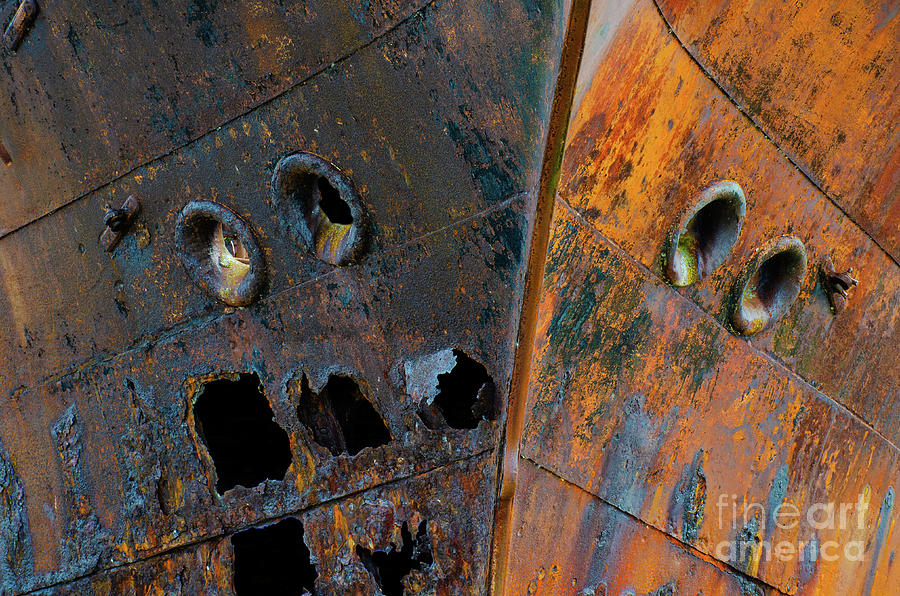 Royston Ship Wrecks 3 Photograph by Bob Christopher