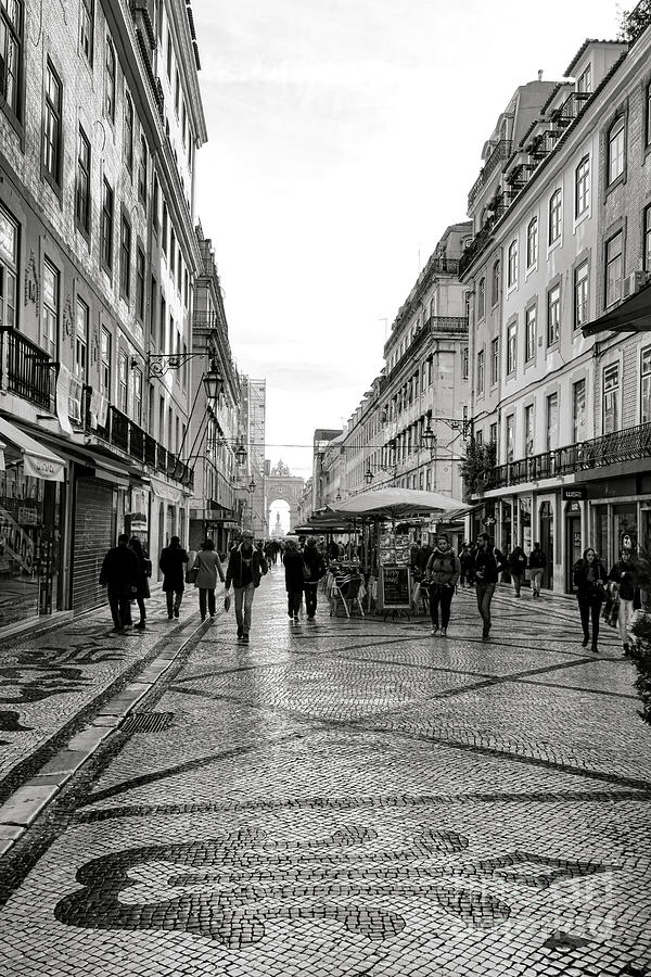 Rua Augusta Photograph by Olivier Le Queinec