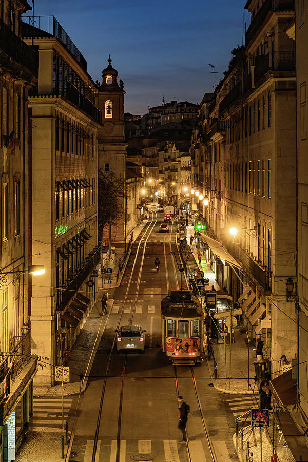 Rua de S Paulo in Lisbon Photograph by Carlos Caetano