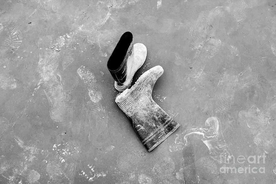 Rubber Boots Photograph by Dean Harte