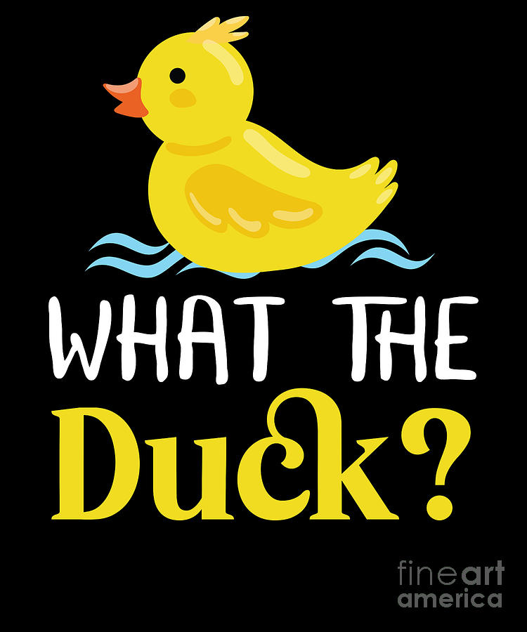 Rubber Duck Quack Duck Digital Art by RaphaelArtDesign - Fine Art America