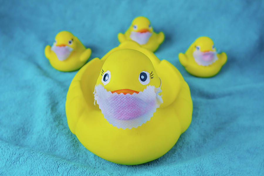 rubber duck face mask